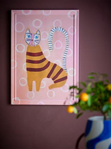 Druk artystyczny "Missy" w ramce - 40 x 56 cm