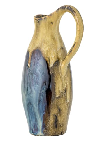 Wazon "Jenkins" w kolorze niebiesko-beżowym - wys. 20 x Ø 8 cm