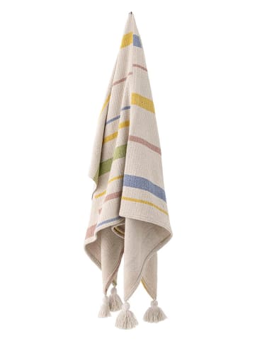 Bloomingville Plaid "Pontino" in Bunt - (L)160 x (B)130 cm
