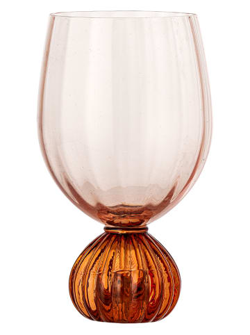 Bloomingville Weinglas "Taurin" in Rosa/ Orange - 430 ml