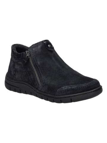 Josef Seibel Leder-Ankle-Boots "Nenra 01" in Dunkelblau
