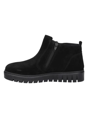 Josef Seibel Leder-Ankle-Boots "Kelra 01" in Schwarz