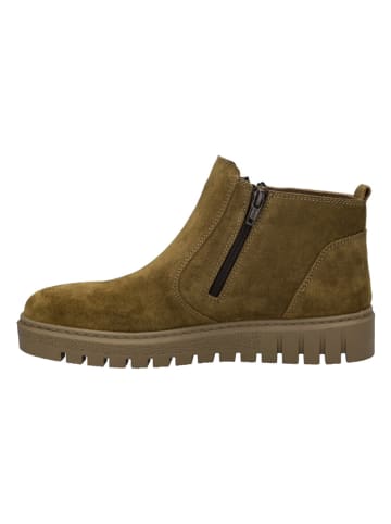 Josef Seibel Leder-Ankle-Boots "Kelra 01" in Hellbraun