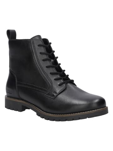 Josef Seibel Leder-Boots "Fenra 03" in Schwarz