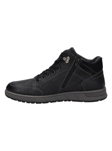 Josef Seibel Leder-Boots "Tinzon 01" in Schwarz