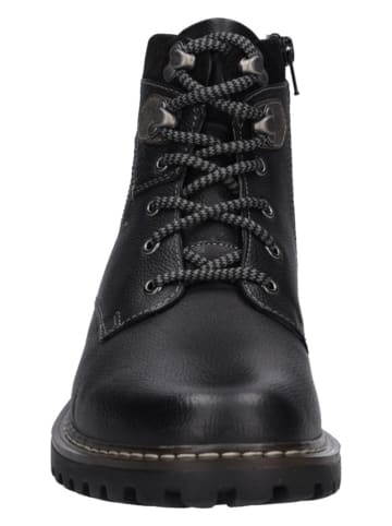 Josef Seibel Leder-Boots "Tinus 01" in Schwarz