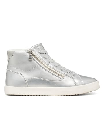 Geox Sneakersy "Blomiee" w kolorze srebrnym