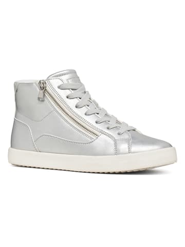 Geox Sneakersy "Blomiee" w kolorze srebrnym