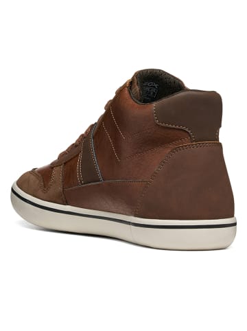 Geox Sneakersy "Elver" w kolorze jasnobrązowo-brązowym