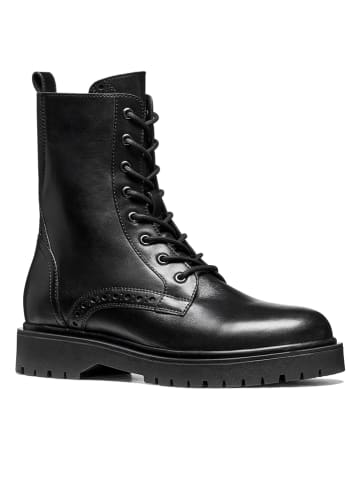 Geox Leder-Boots "Bleyze" in Schwarz