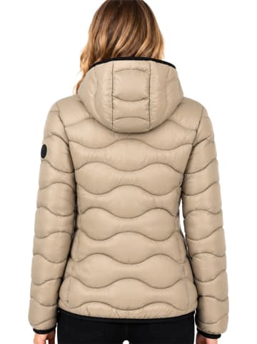 Geographical Norway Kurtka pikowana "Buby" w kolorze szarobrązowym