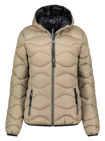 Geographical Norway Kurtka pikowana "Buby" w kolorze szarobrązowym