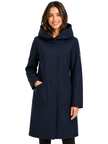 Geographical Norway Wintermantel "Doria" donkerblauw