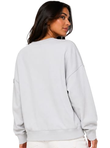 Sweatshirt "Felicale" in Hellgrau