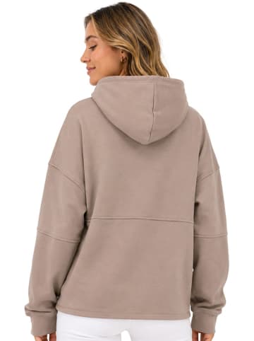Geographical Norway Sweatvest "Florale" taupe