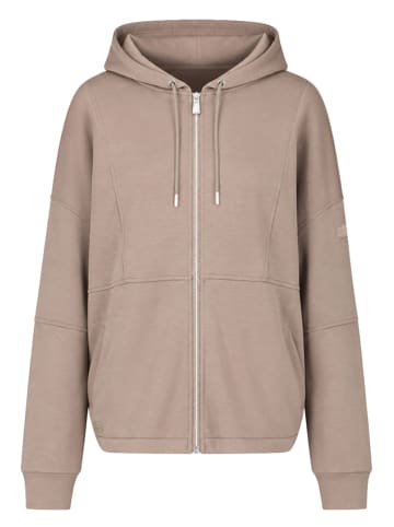 Geographical Norway Bluza "Florale" w kolorze szarobrązowym