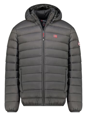 Geographical Norway Kurtka pikowana "Amigo" w kolorze antracytowym