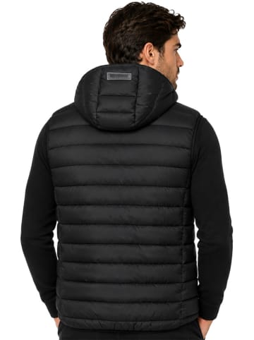 Geographical Norway Steppweste "Vamiglobe" in Schwarz