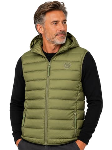 Geographical Norway Steppweste "Vamiglobe" in Khaki
