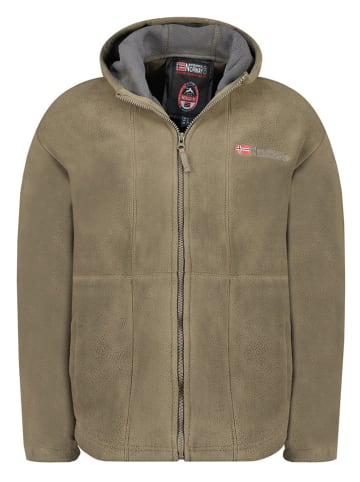Geographical Norway Fleecejacke "Torleon" in Khaki