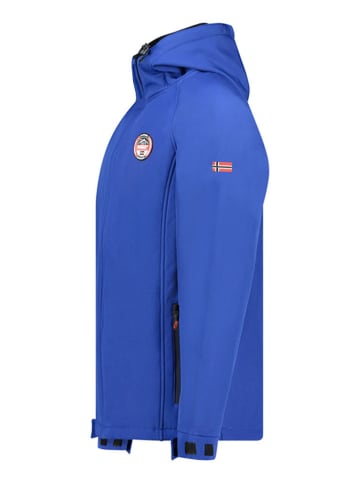 Geographical Norway Softshelljacke "Tamigobadge" in Blau