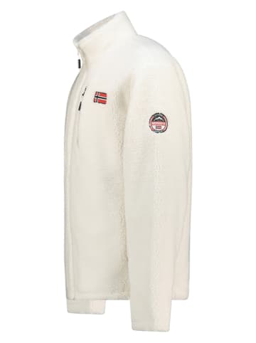 Geographical Norway Kurtka polarowa "Umberto" w kolorze kremowym