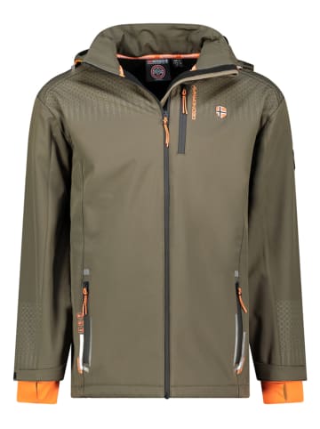 Geographical Norway Softshelljacke "Trelino" in Khaki/ Orange