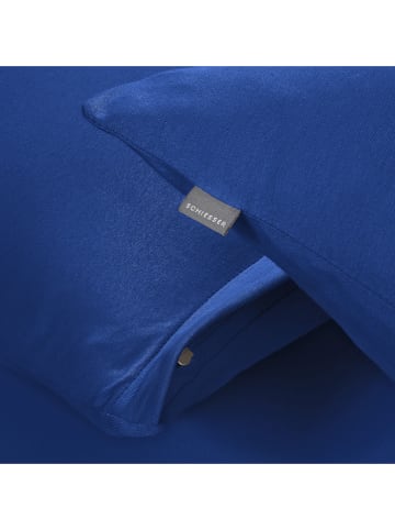 Jersey-Kissenhülle "Jessi" in Blau