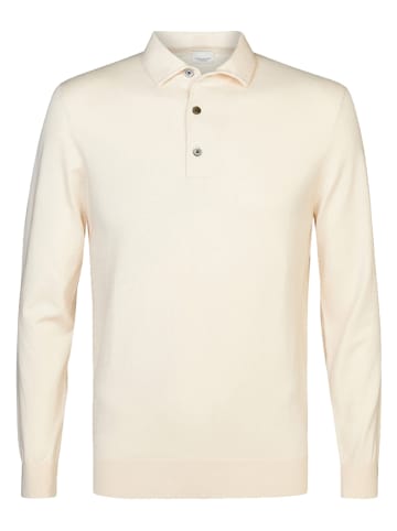 PROFUOMO Poloshirt in Creme