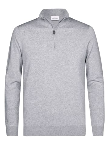 PROFUOMO Pullover in Hellgrau