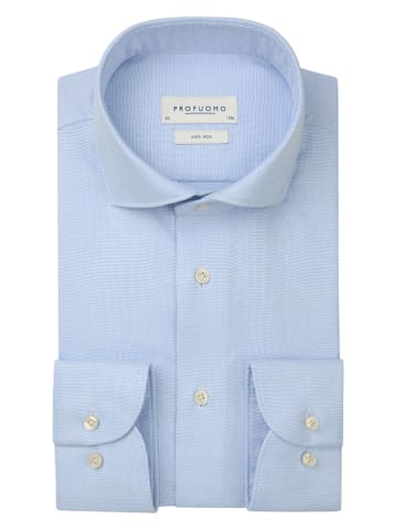 PROFUOMO Blouse lichtblauw