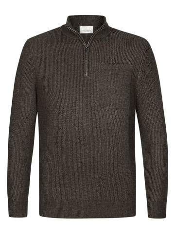 PROFUOMO Pullover in Dunkelbraun