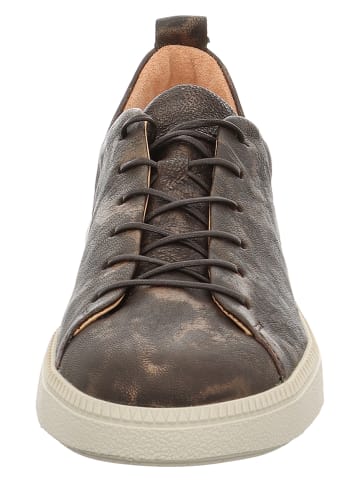 Think! Leren sneakers "Turna" bruin