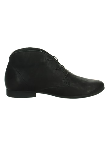 Think! Leder-Schnürschuhe "Guad" in Schwarz