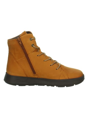 Think! Leder-Boots "Comoda" in Hellbraun