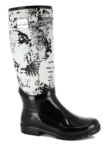 Living Kitzbühel Gummistiefel in Schwarz/ Creme