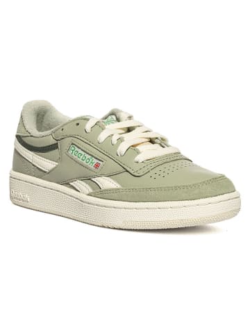 Leren sneakers "Club C Revenge" lichtgroen