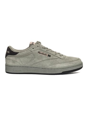 Skórzane sneakersy "Club C" w kolorze szarym
