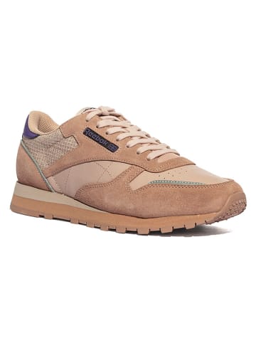 Skórzane sneakersy "Classic" w kolorze jasnoróżowym