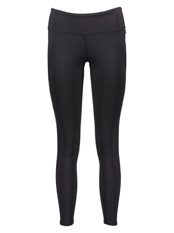 Legginsy sportowe "TS Lux" w kolorze czarnym