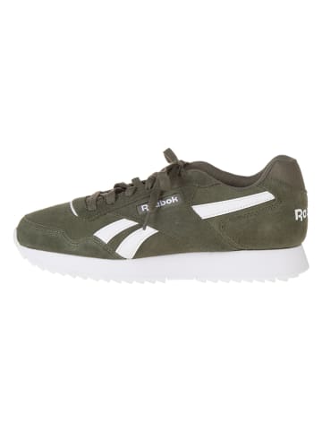Skórzane sneakersy "Glide" w kolorze khaki