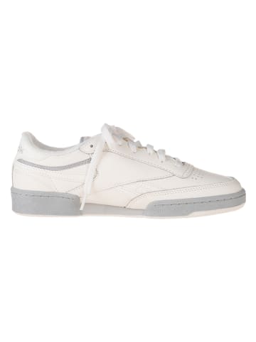 Skórzane sneakersy "Club C Revenge Vintage" w kolorze kremowym