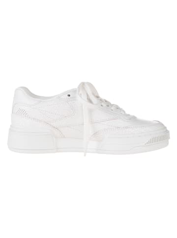 Skórzane sneakersy "Club C" w kolorze białym