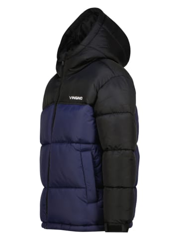Vingino Steppjacke in Blau/ Schwarz