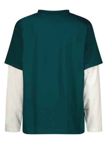 Vingino Longsleeve in Grün/ Creme