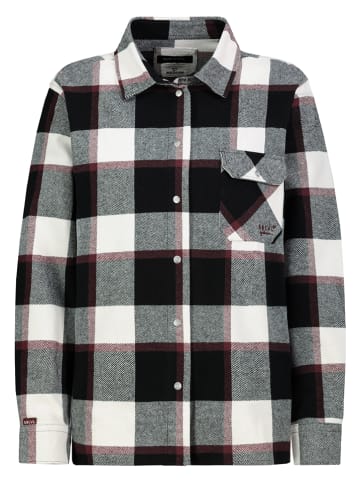 Sublevel Hemd in Schwarz/ Grau