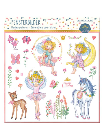 Fensterbilder "Prinzessin Lillifee" in Bunt