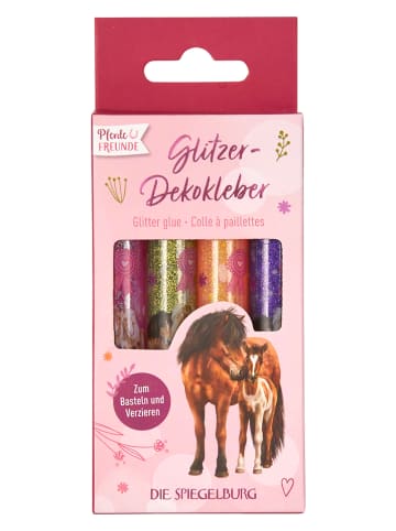 Die Spiegelburg Glitzer-Dekokleber "Pferdefreunde" - ab 5 Jahren