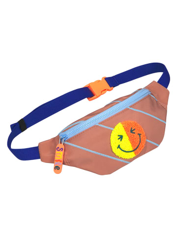 Die Spiegelburg Gürteltasche "Happy Face - Kleine Freunde" in Rosa - (B)14 x (H)11 cm