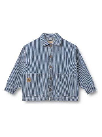 Spijkerjas "Cole" blauw/wit